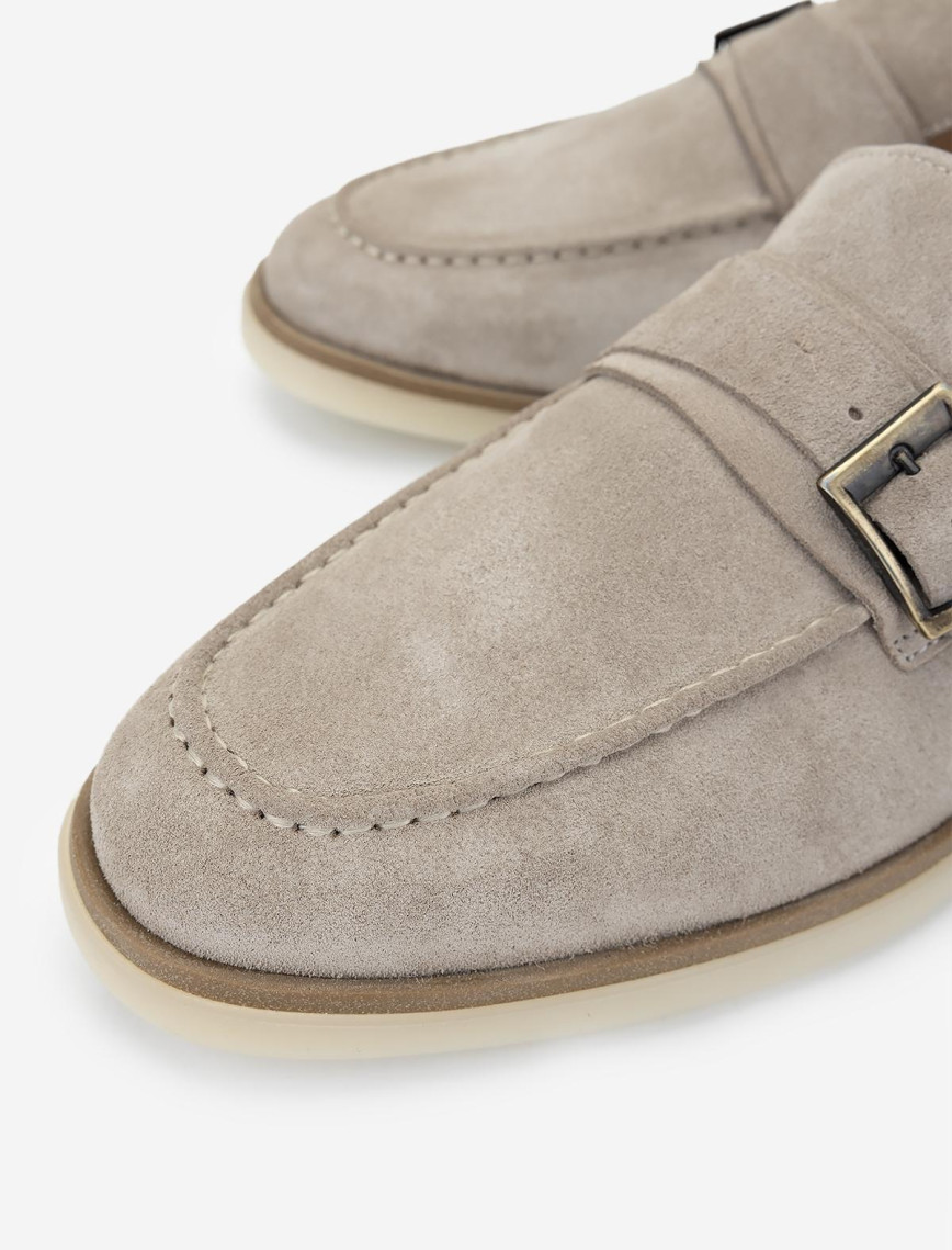 Valmenti Erkek Hakiki Deri Bej Süet Loafer Ayakkabı Valmenti Erkek Hakiki Deri Bej Süet Loafer Ayakkabı