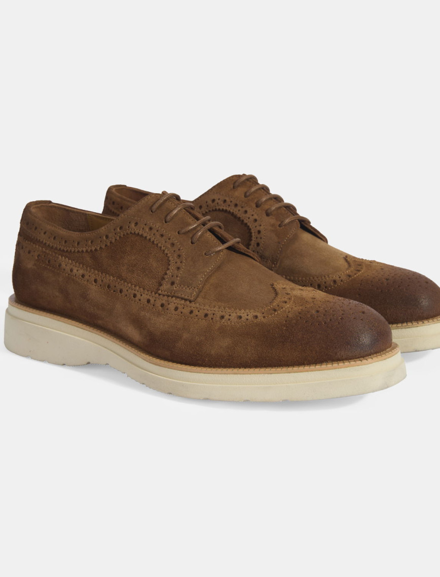 Erkek Taba Bağcıklı Süet Günlük Ayakkabı Erkek Taba Bağcıklı Süet Günlük Ayakkabı