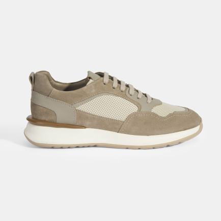 Erkek Gri Bağcıklı Deri Günlük Ayakkabı Erkek Gri Bağcıklı Deri Günlük Ayakkabı