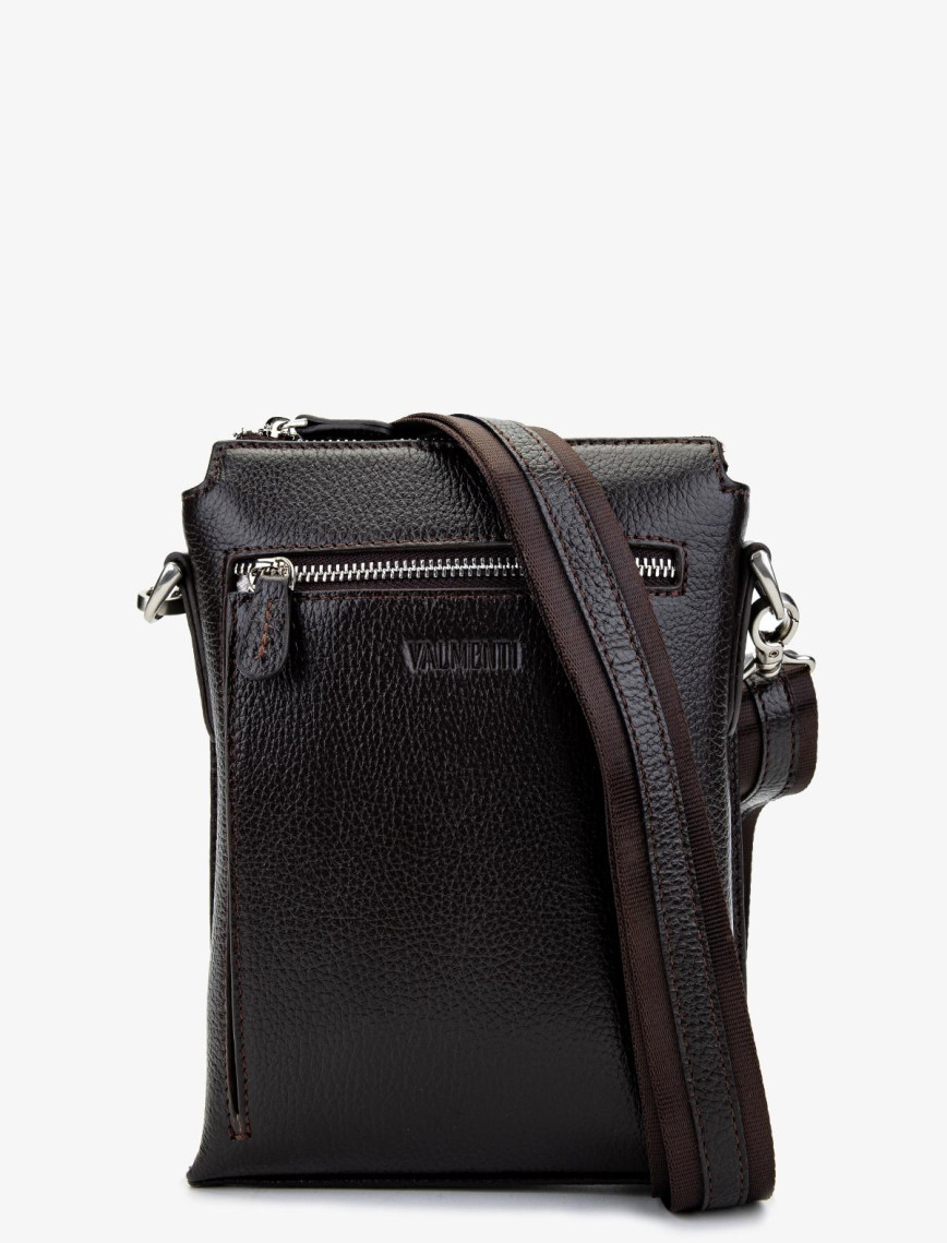 Valmenti Erkek Hakiki Deri Siyah Floter Postacı Çanta Valmenti Erkek Hakiki Deri Siyah Floter Postacı Çanta