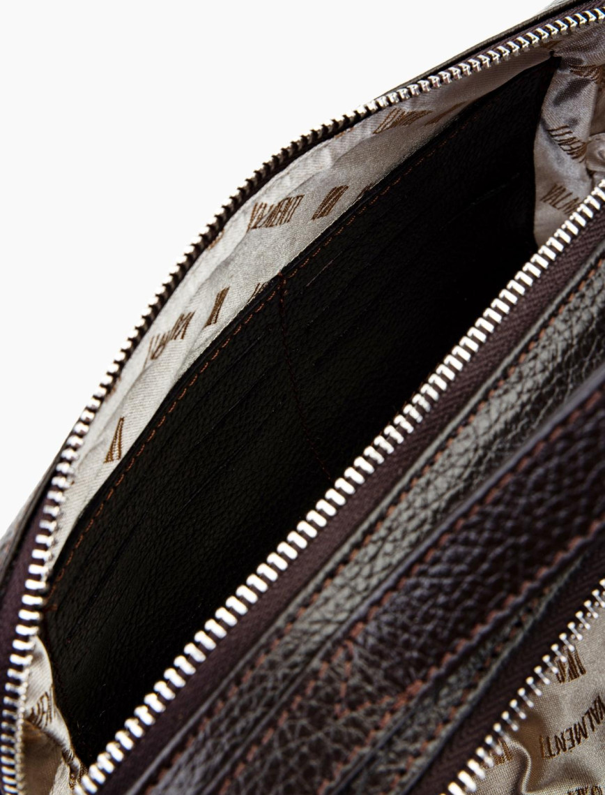 Valmenti Erkek Hakiki Deri Kahverengi El Çantası Valmenti Erkek Hakiki Deri Kahverengi El Çantası