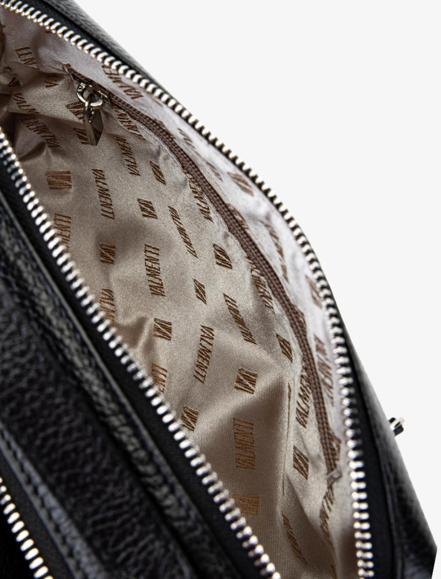 Valmenti Erkek Hakiki Deri Siyah Floter El Çantası Valmenti Erkek Hakiki Deri Siyah Floter El Çantası