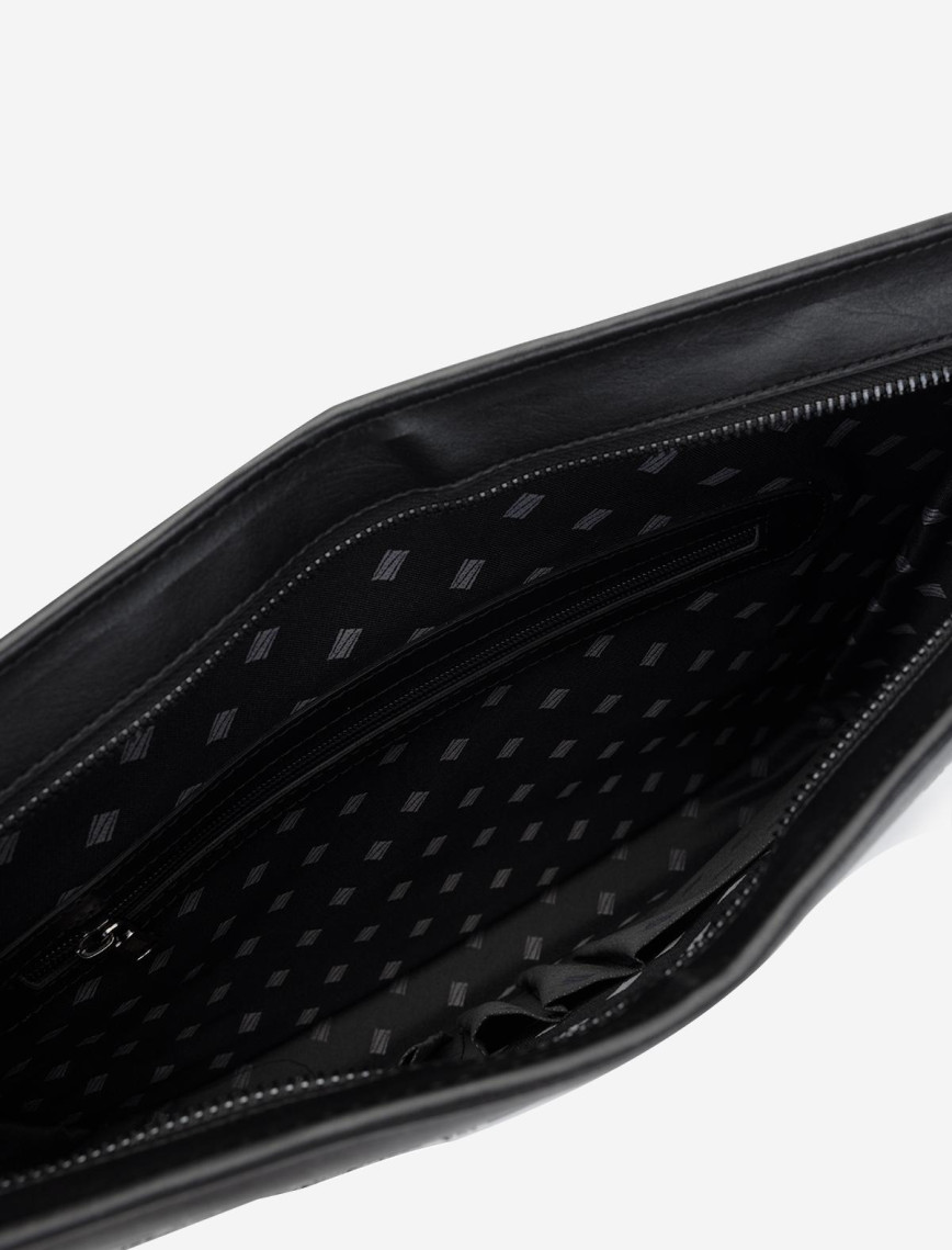 Valmenti Unisex Vegan Siyah Evrak Çantası Valmenti Unisex Vegan Siyah Evrak Çantası