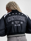 Converse Retro All Star Varsity Kadın Kolej Siyah Ceket Converse Retro All Star Varsity Kadın Kolej Siyah Ceket