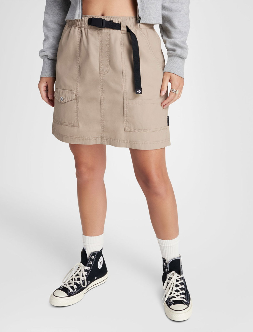 Converse Harbor Mini Skirt Kadın Kahverengi Etek Converse Harbor Mini Skirt Kadın Kahverengi Etek