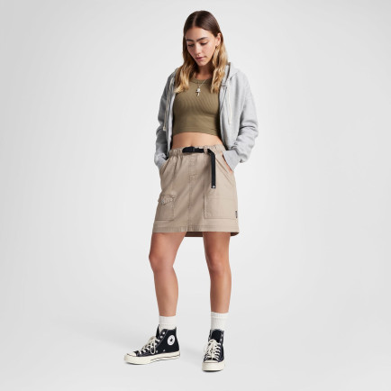 Converse Harbor Mini Skirt Kadın Kahverengi Etek Converse Harbor Mini Skirt Kadın Kahverengi Etek