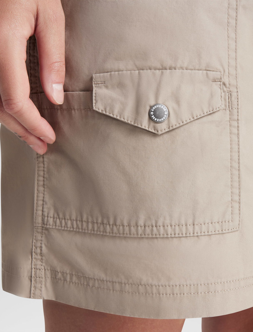 Converse Harbor Mini Skirt Kadın Kahverengi Etek Converse Harbor Mini Skirt Kadın Kahverengi Etek