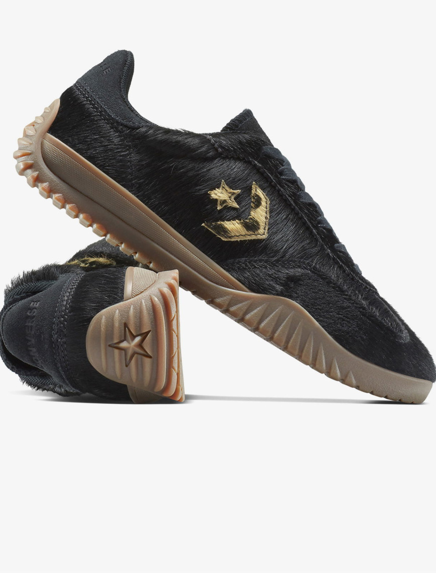 Converse Run Star Trainer Pony Hair Unisex Siyah Sneaker Converse Run Star Trainer Pony Hair Unisex Siyah Sneaker