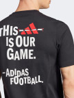 adidas Fun Slogan G T Erkek Siyah T-Shirt