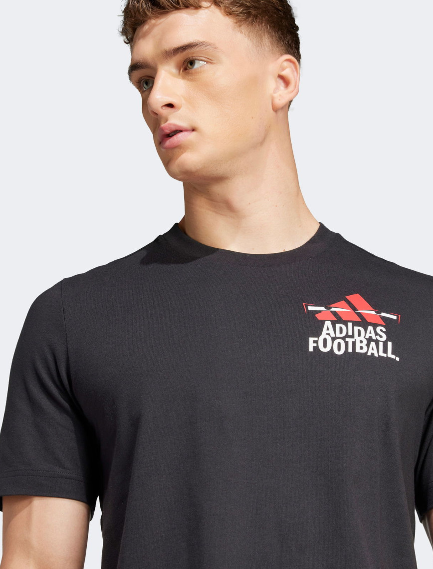 adidas Fun Slogan G T Erkek Siyah T-Shirt