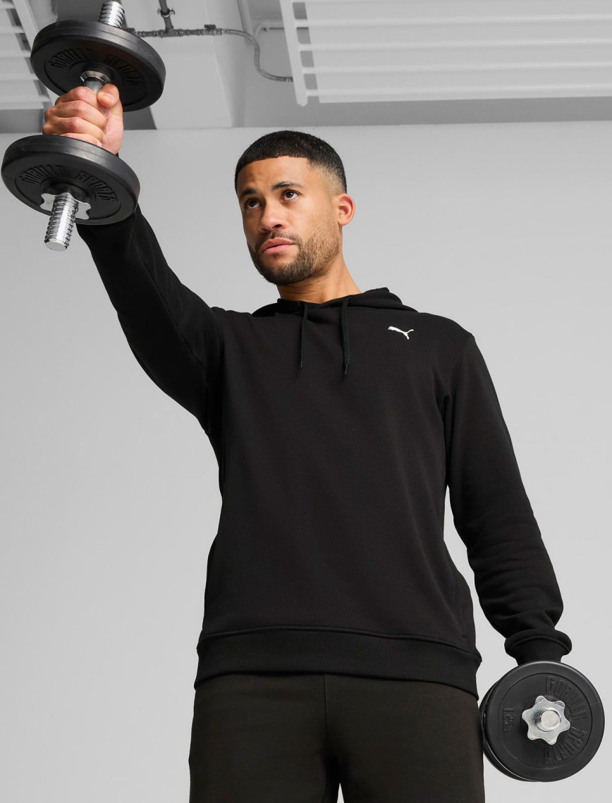 Puma Tad Ess French Terry Erkek Siyah Sweatshirt Puma Tad Ess French Terry Erkek Siyah Sweatshirt