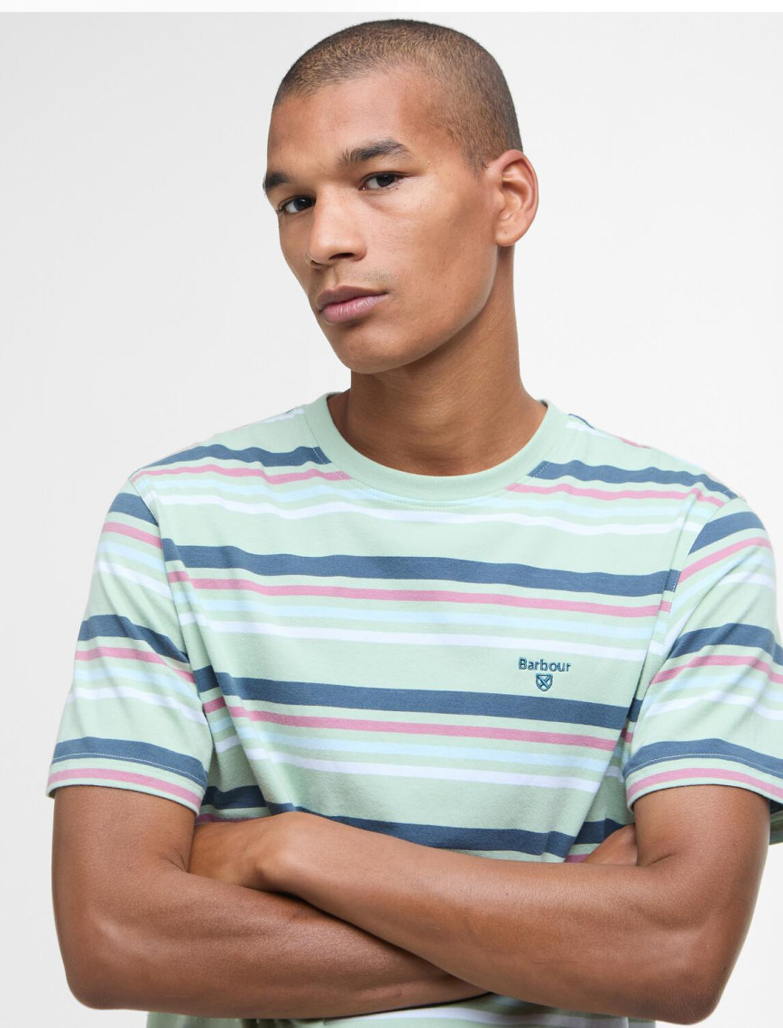 Barbour Houstead Stripe Tailored Fit T-Shirt Barbour Houstead Stripe Tailored Fit T-Shirt