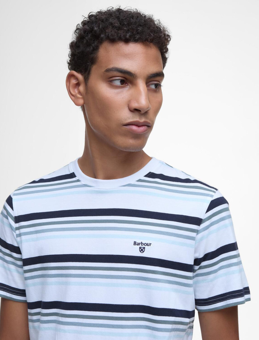 Barbour Houstead Stripe Tailored Fit T-Shirt Barbour Houstead Stripe Tailored Fit T-Shirt