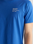 GANT Erkek Lacivert Regular Fit Bisiklet Yaka Logolu T-Shirt GANT Erkek Lacivert Regular Fit Bisiklet Yaka Logolu T-Shirt