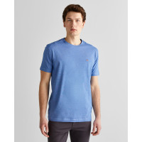 GANT Erkek Mavi Regular Fit Bisiklet Yaka Çizgili T-Shirt GANT Erkek Mavi Regular Fit Bisiklet Yaka Çizgili T-Shirt