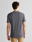 GANT Erkek Lacivert Regular Fit Bisiklet Yaka Çizgili T-Shirt GANT Erkek Lacivert Regular Fit Bisiklet Yaka Çizgili T-Shirt