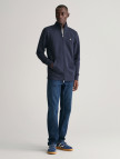 GANT Erkek Lacivert Regular Fit Fermuarlı Sweatshirt GANT Erkek Lacivert Regular Fit Fermuarlı Sweatshirt