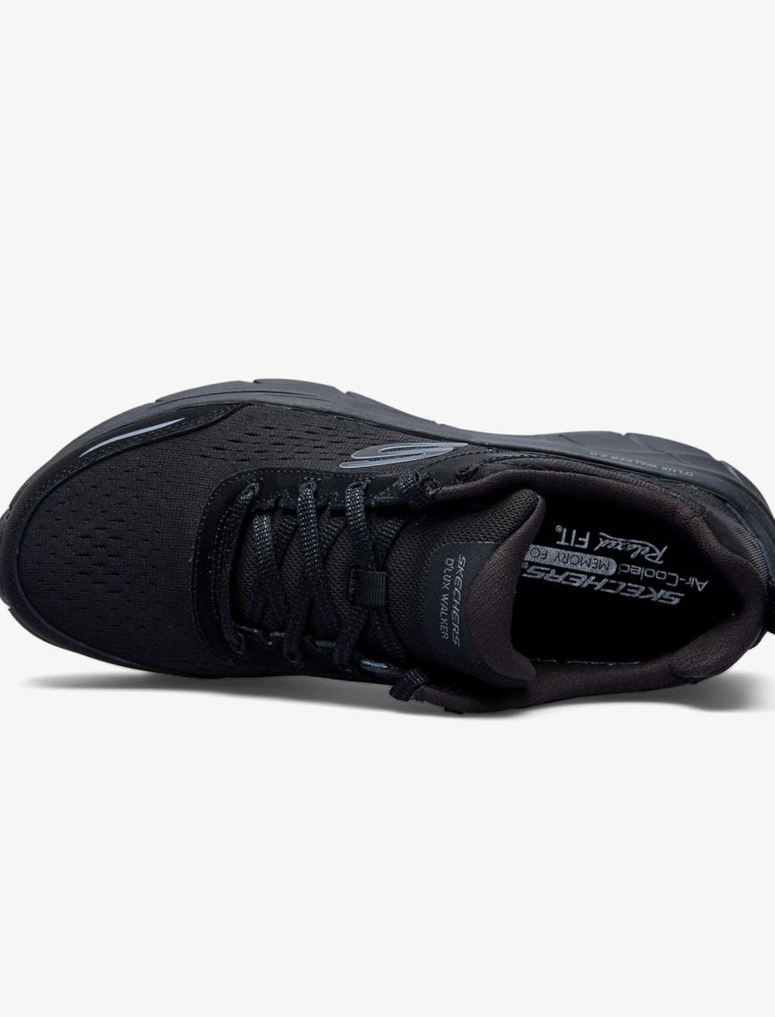 Skechers D'Lux Walker 2.0-Daisy Doll Kadın Siyah Yürüyüş Ayakkabısı Skechers D'Lux Walker 2.0-Daisy Doll Kadın Siyah Yürüyüş Ayakkabısı