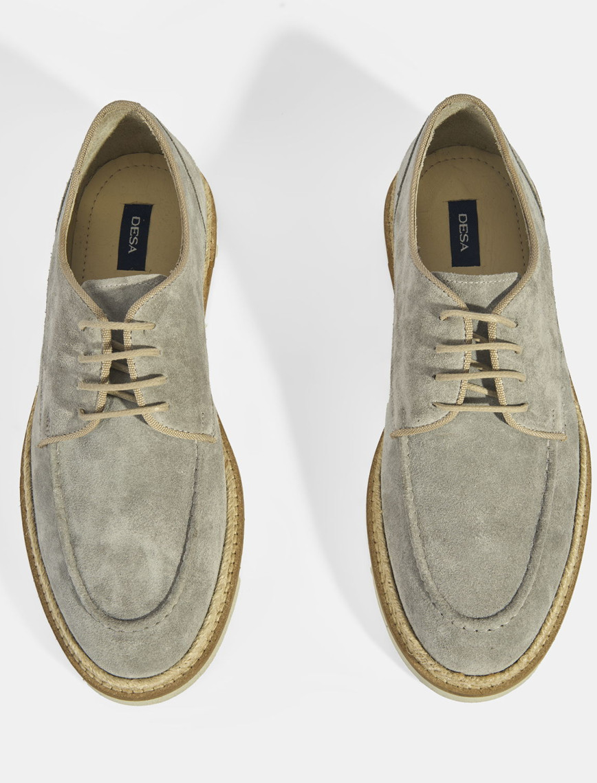 Erkek Gri Örgü Detaylı Bağcıklı Günlük Ayakkabı Erkek Gri Örgü Detaylı Bağcıklı Günlük Ayakkabı