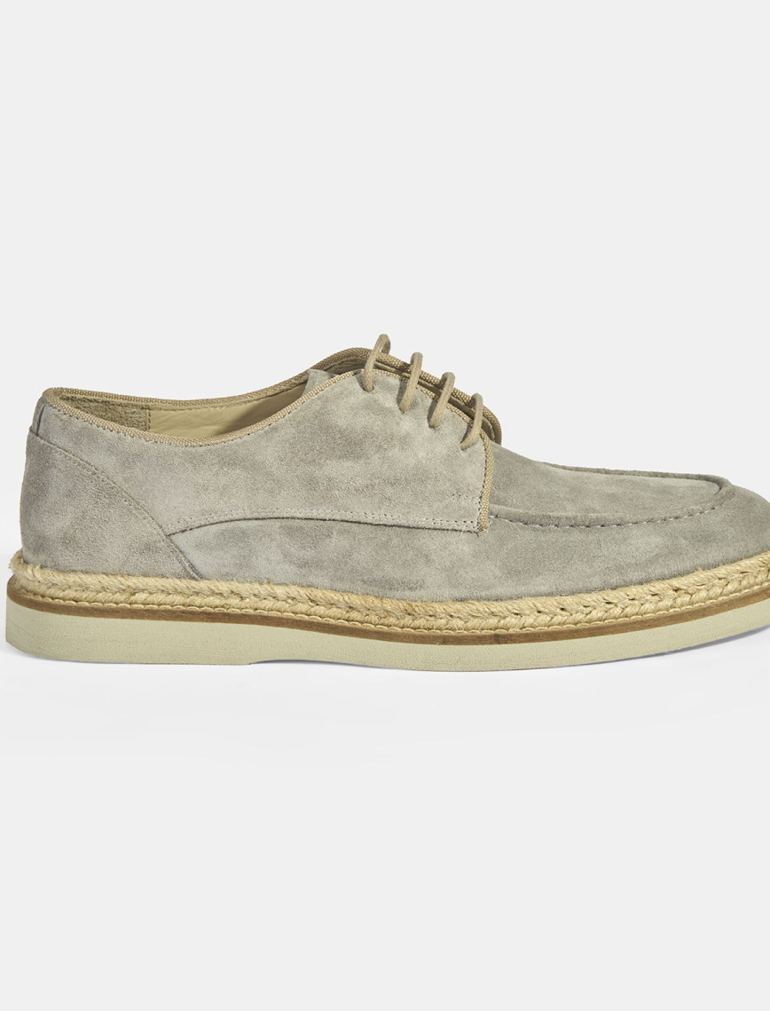 Erkek Gri Örgü Detaylı Bağcıklı Günlük Ayakkabı Erkek Gri Örgü Detaylı Bağcıklı Günlük Ayakkabı