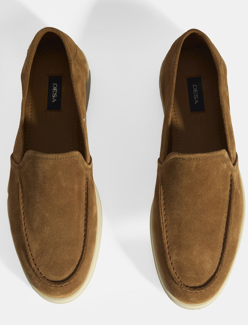 Peraleda Taba Erkek Slip-On Süet Loafer Peraleda Taba Erkek Slip-On Süet Loafer