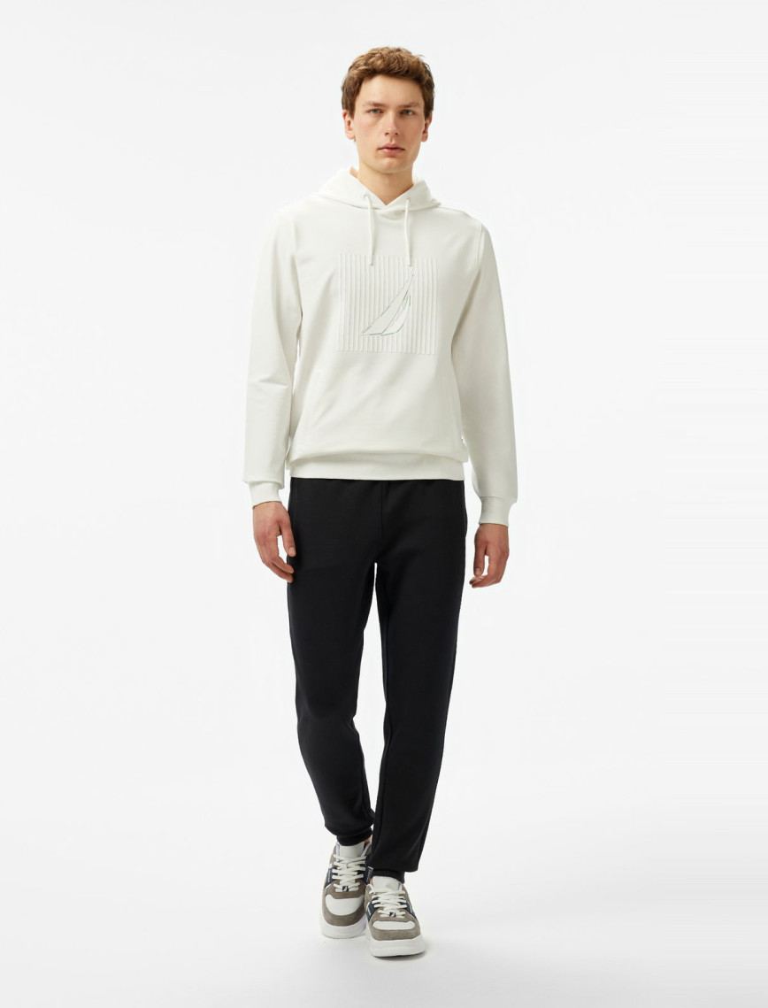 Nautica Erkek Krem Regular Fit Sweatshirt Nautica Erkek Krem Regular Fit Sweatshirt