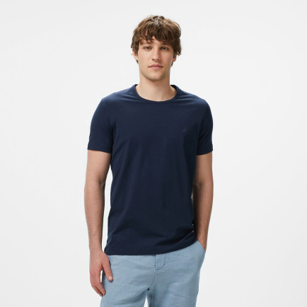 Nautica Erkek Lacivert Regular Fit T-Shirt Nautica Erkek Lacivert Regular Fit T-Shirt