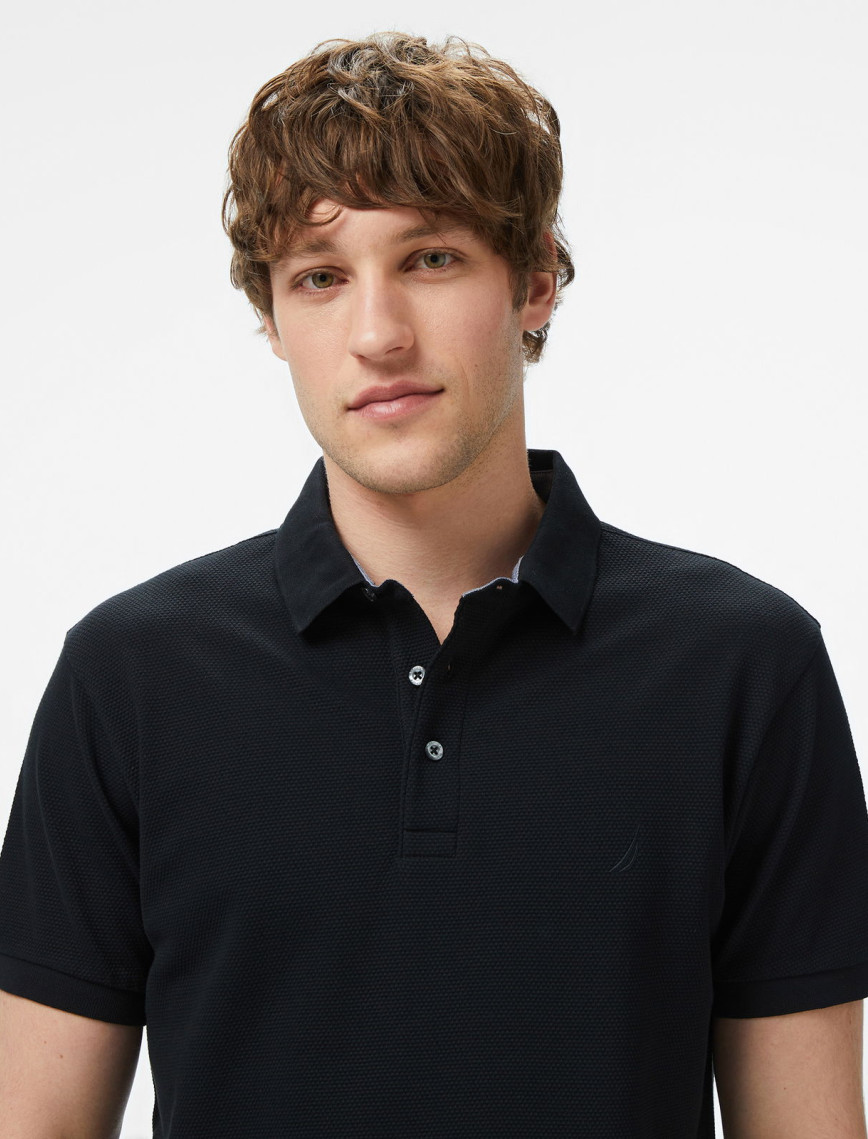Nautica Erkek Siyah Classic Fit Polo Nautica Erkek Siyah Classic Fit Polo