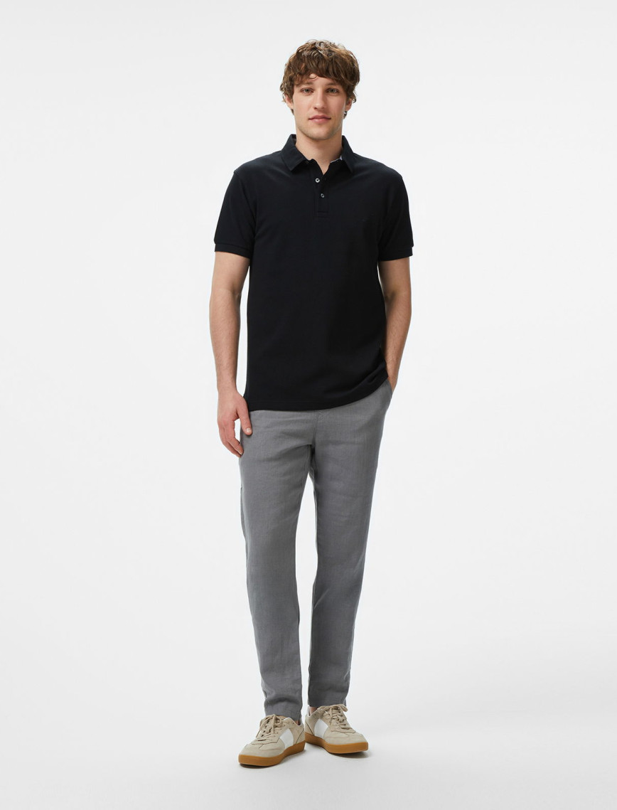 Nautica Erkek Siyah Classic Fit Polo Nautica Erkek Siyah Classic Fit Polo