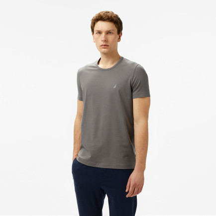 Nautica Erkek Gri Regular Fit T-Shirt Nautica Erkek Gri Regular Fit T-Shirt