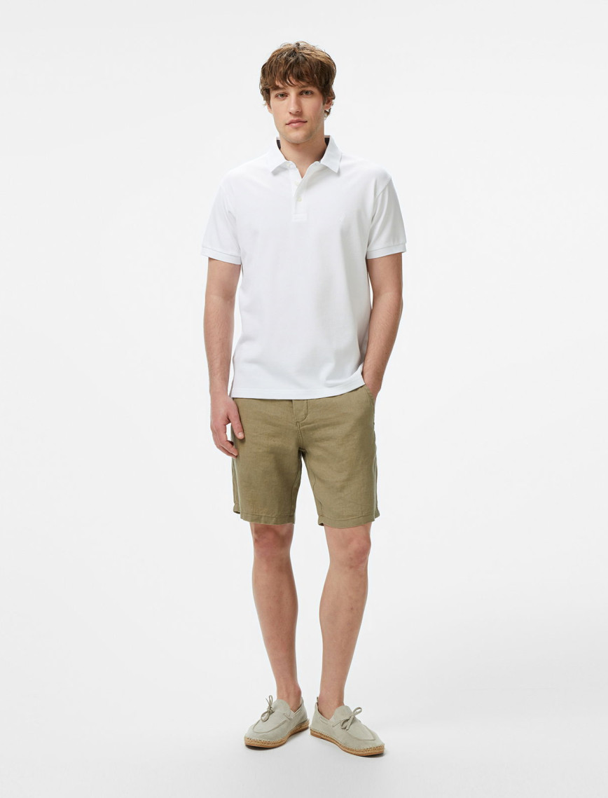 Nautica Erkek Beyaz Classic Fit Polo Nautica Erkek Beyaz Classic Fit Polo