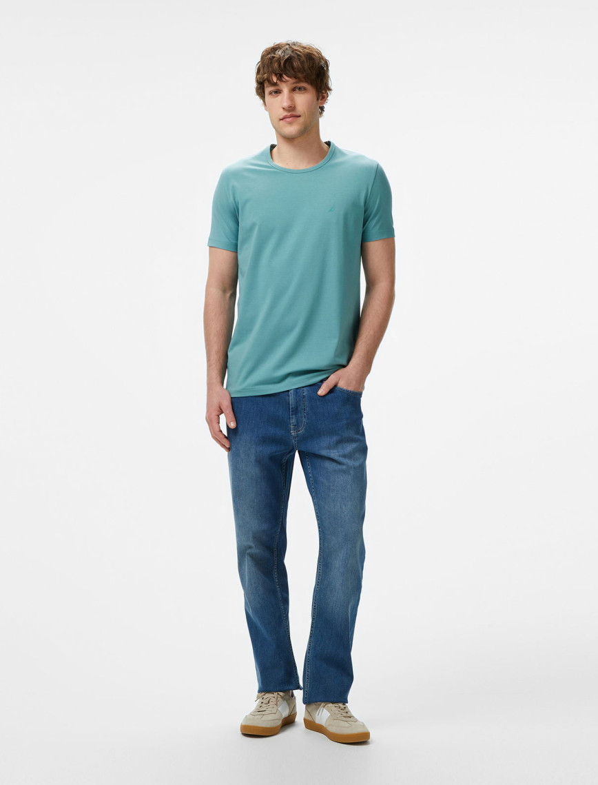 Nautica Erkek Yeşil Regular Fit T-Shirt Nautica Erkek Yeşil Regular Fit T-Shirt
