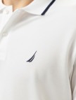 Nautica Erkek Beyaz Classic Fit Polo