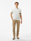 Nautica Erkek Beyaz Classic Fit Polo