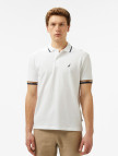 Nautica Erkek Beyaz Classic Fit Polo