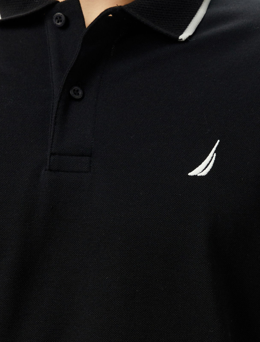 Nautica Erkek Siyah Classic Fit Polo