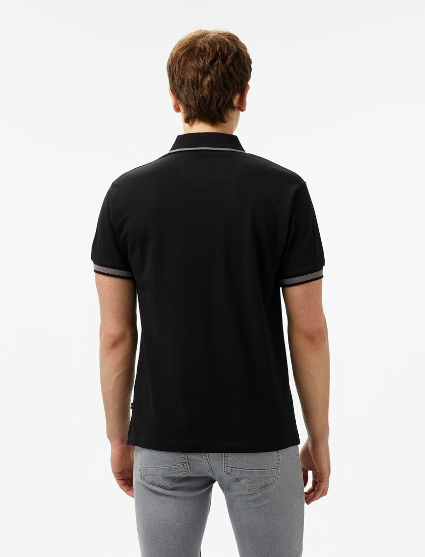 Nautica Erkek Siyah Classic Fit Polo Nautica Erkek Siyah Classic Fit Polo