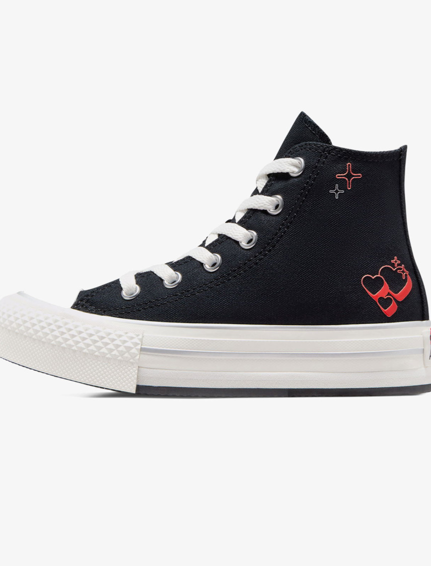 Converse Chuck Taylor All Star EVA Lift Platform Y2K Heart Çocuk Siyah Sneaker Converse Chuck Taylor All Star EVA Lift Platform Y2K Heart Çocuk Siyah Sneaker