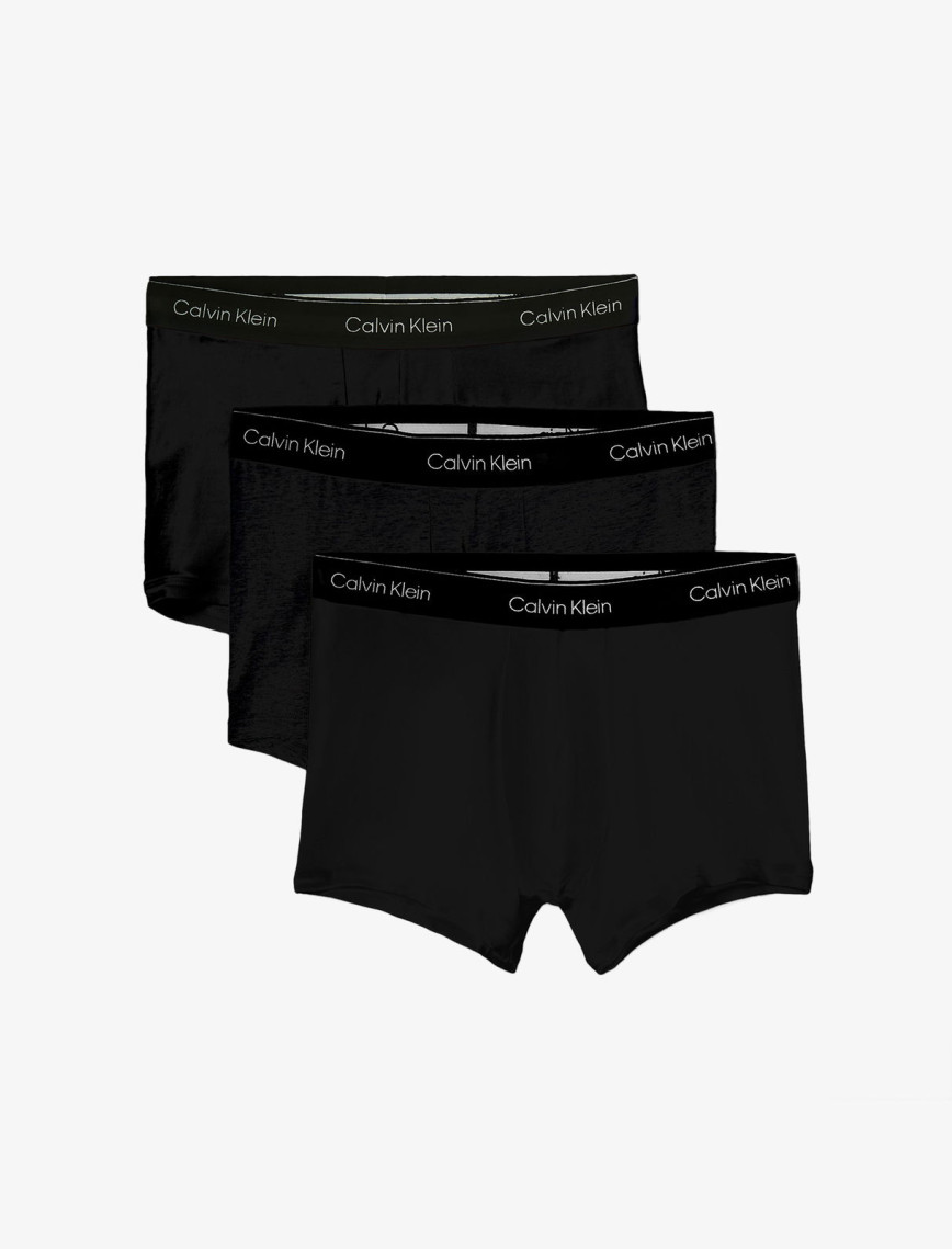 Calvin Klein Trunk 3'lü Erkek Siyah Boxer