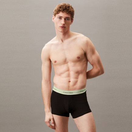 Calvin Klein Trunk 3^lü Erkek Siyah Renkli Bantlı Boxer Calvin Klein Trunk 3^lü Erkek Siyah Renkli Bantlı Boxer