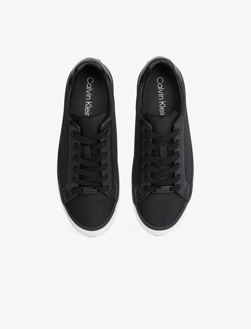 Calvin Klein Vulcanic Lace Up Kadın Siyah Sneaker Calvin Klein Vulcanic Lace Up Kadın Siyah Sneaker