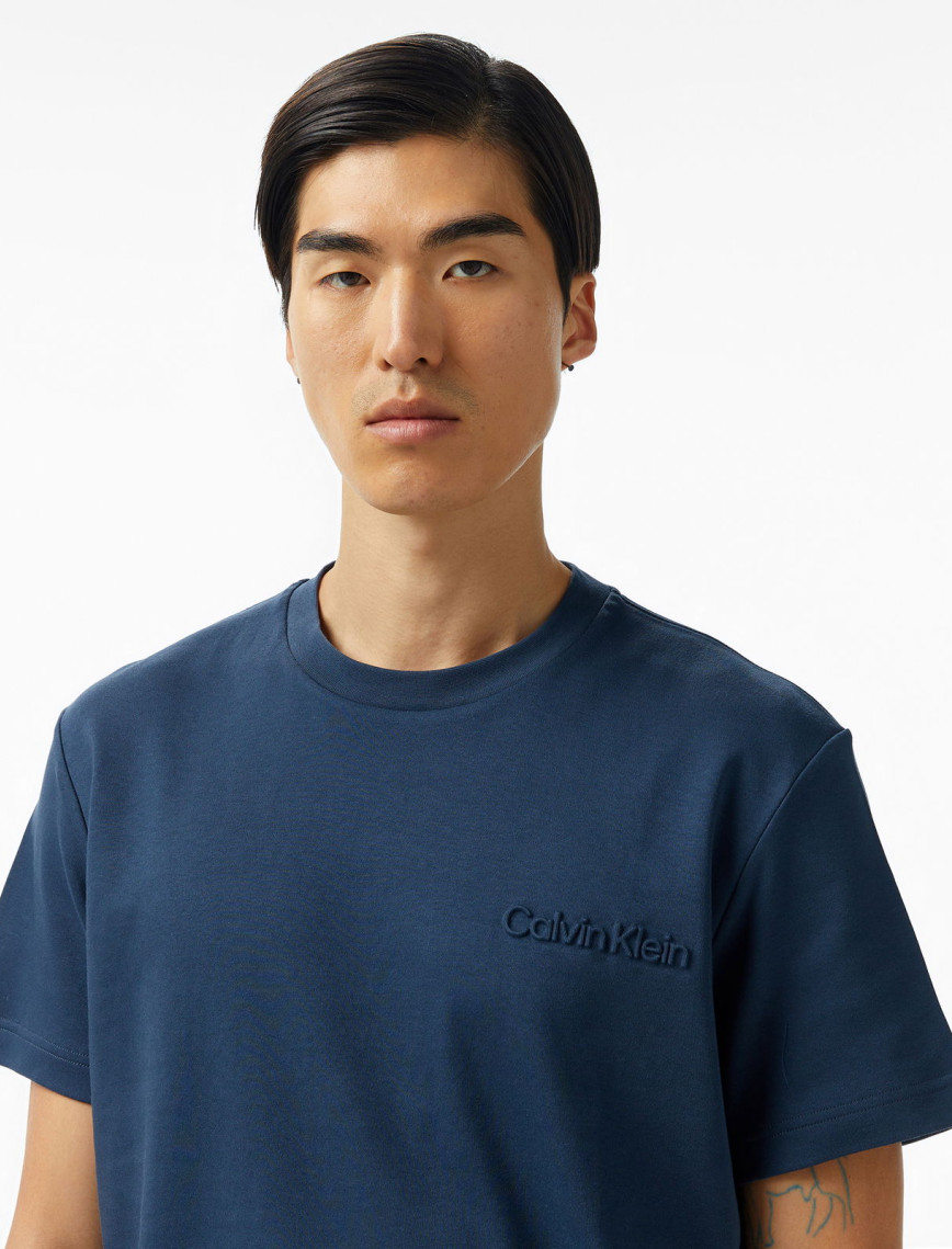 Calvin Klein Erkek Mavi T-Shirt Calvin Klein Erkek Mavi T-Shirt