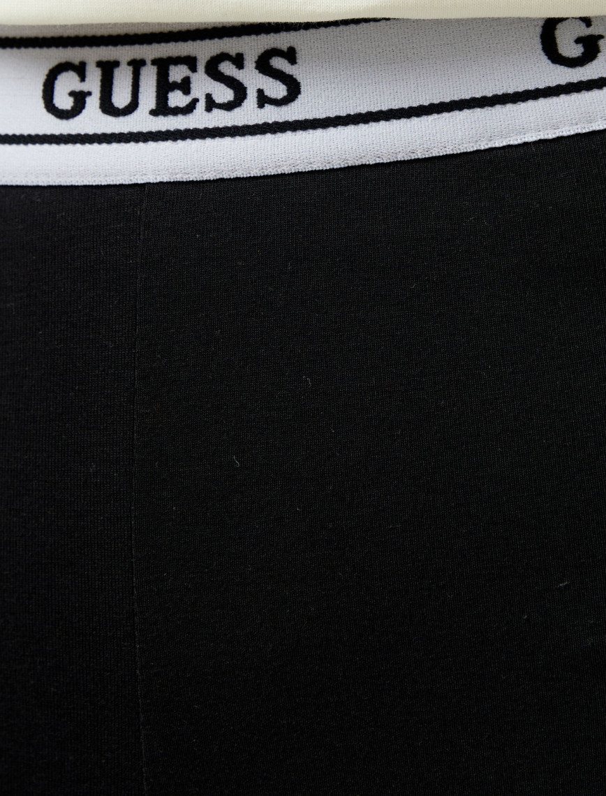Guess New Aline Leggings 4 Eco Modal-Cotton Kadın Siyah Tayt Guess New Aline Leggings 4 Eco Modal-Cotton Kadın Siyah Tayt