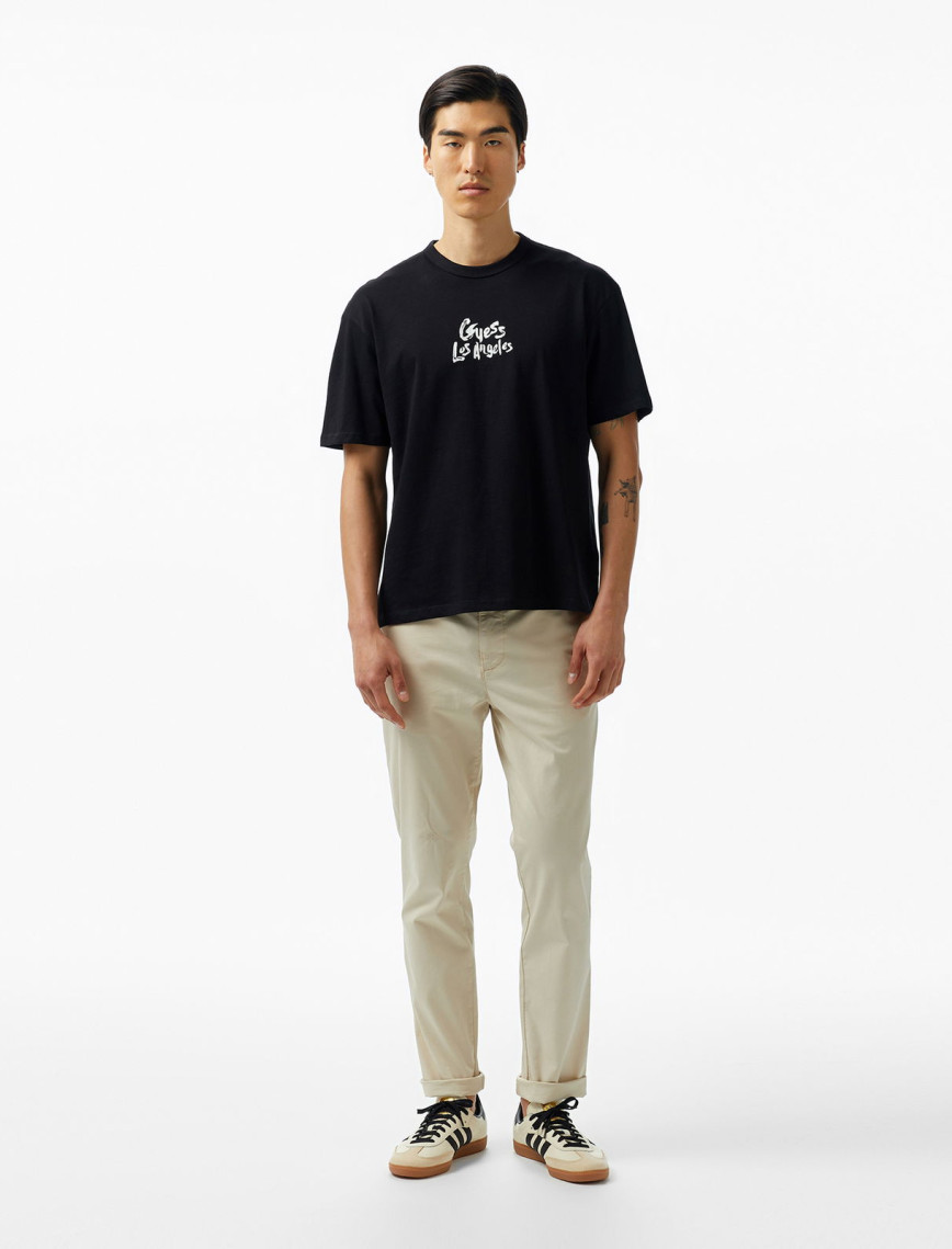 Guess Erkek Siyah T-Shirt Guess Erkek Siyah T-Shirt