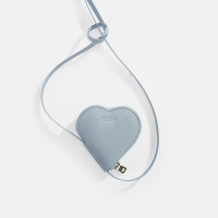 Mavi Kalp Figürlü Mini Askılı Deri Cüzdan Mavi Kalp Figürlü Mini Askılı Deri Cüzdan