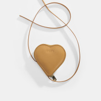 Turuncu Kalp Figürlü Mini Askılı Deri Cüzdan Turuncu Kalp Figürlü Mini Askılı Deri Cüzdan