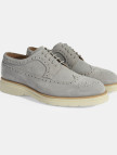 Erkek Gri Bağcıklı Süet Günlük Ayakkabı Erkek Gri Bağcıklı Süet Günlük Ayakkabı