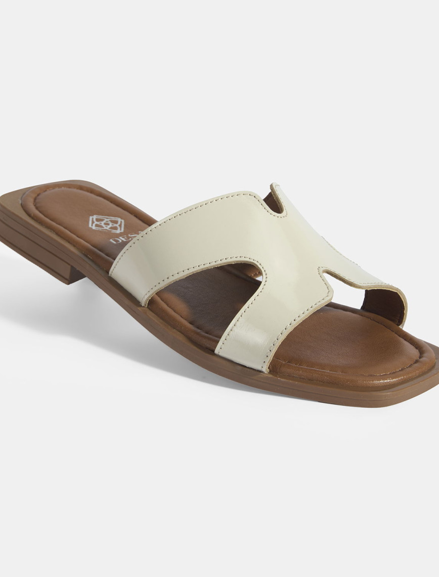 Kadın Bej Rugan Terlik Kadın Bej Rugan Terlik