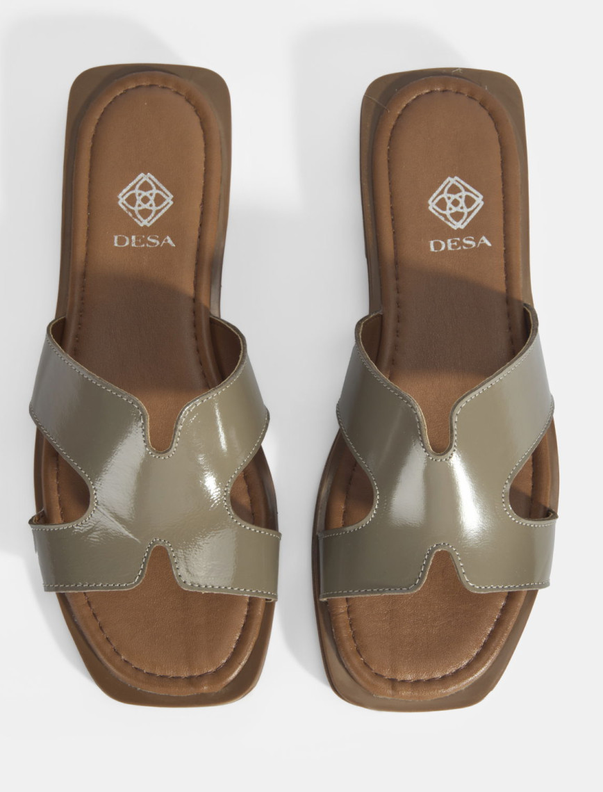 Kadın Vizon Rugan Terlik Kadın Vizon Rugan Terlik