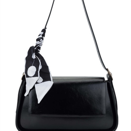 Tamer Tanca Kadın Vegan Siyah Omuz Çanta